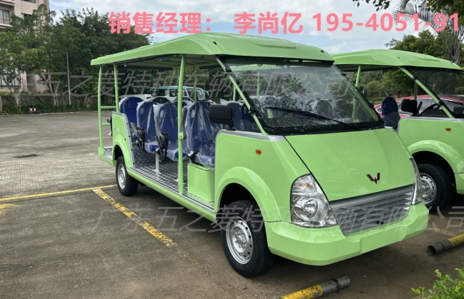 重慶萬盛黑山谷風(fēng)景區(qū)五菱觀光車交車